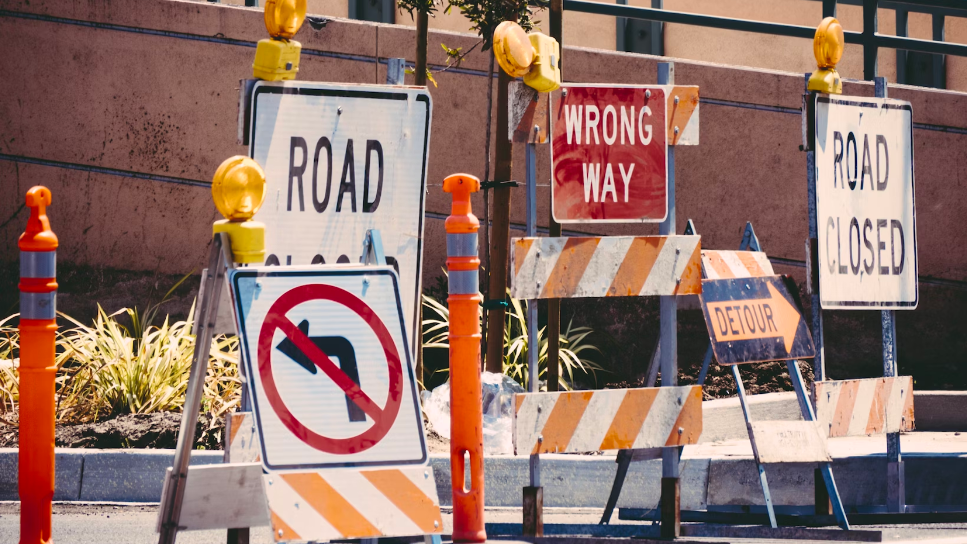 Image showing the cons of using inductive loops which results in digging up the roads