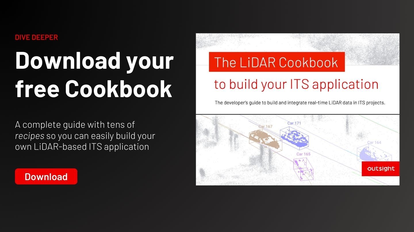 Cookbook download for building your ITS applications using lidar data